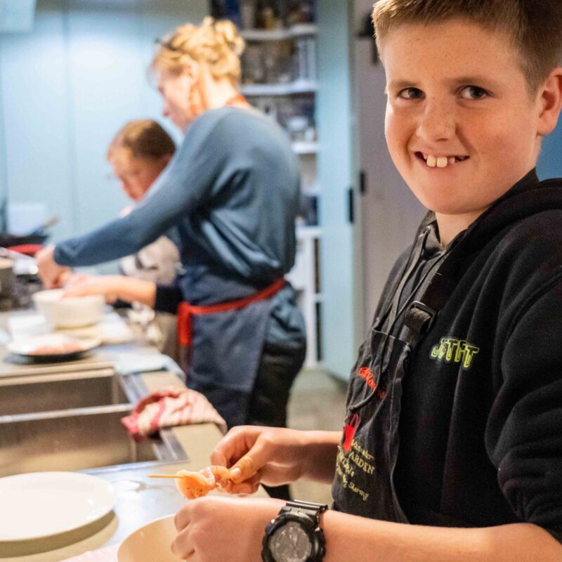 Kids cooking class